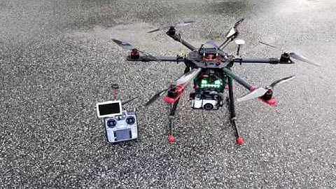 ZhaoYun Pro Gimbal on setting