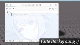 Showcasing one my Project - Lua Studio Code