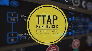 TTAP Double Tape Delay/Manipulator by K-Devices: the most off-the-wall delay plugin?