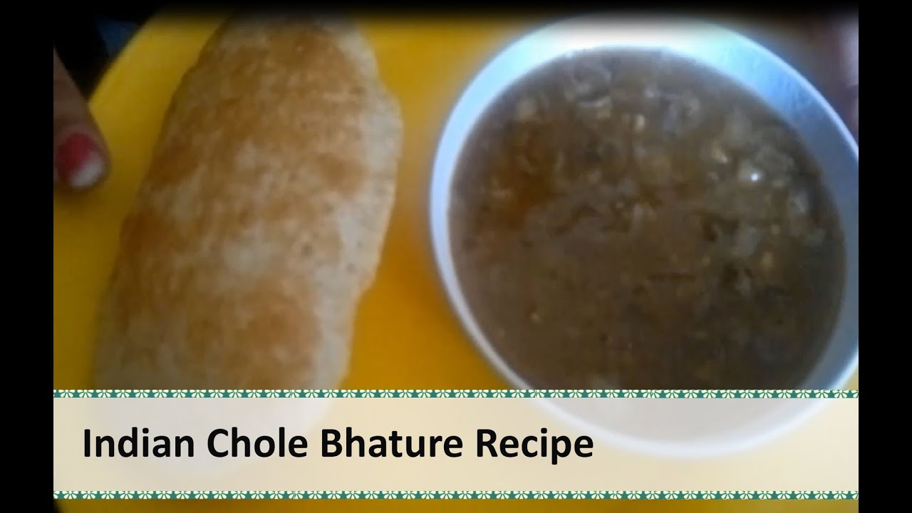 Indian Chole Bhature Recipe | chhole bhature indianby Healthy Kadai