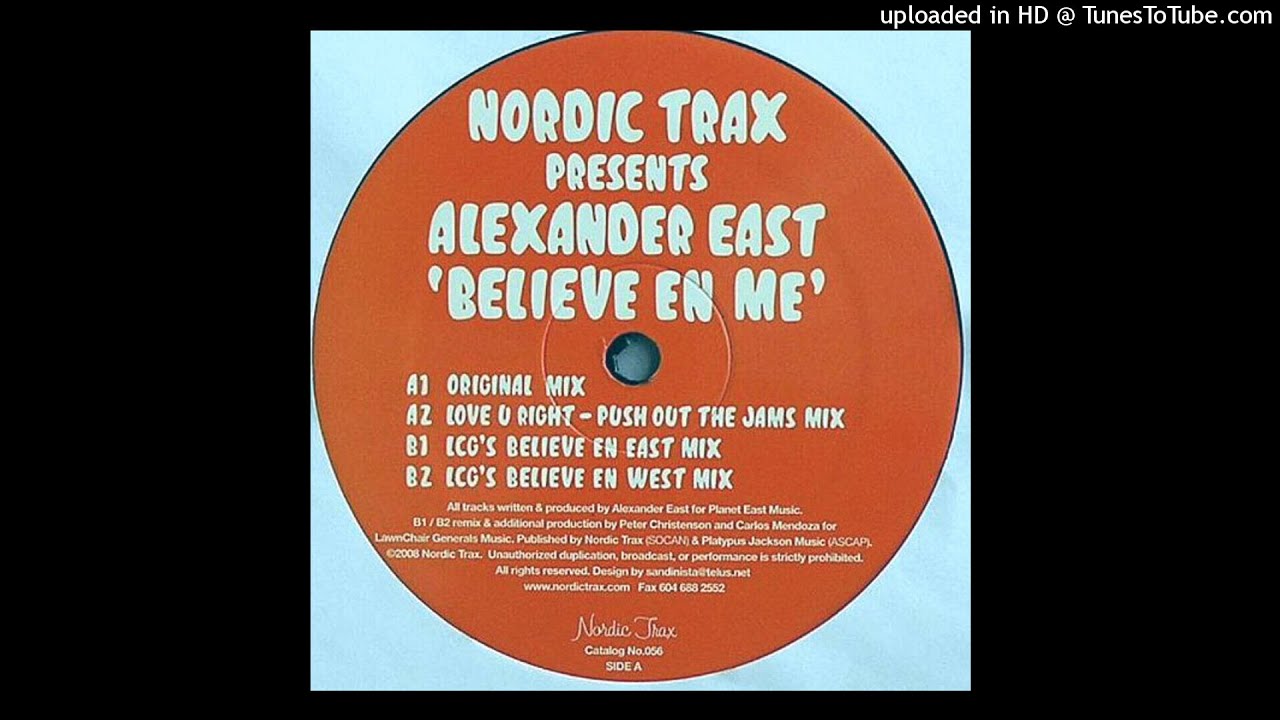 Alexander East | Believe En Me (LCG's Believe En West Mix)