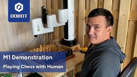 M1 Demonstration - Chess Game: Human VS DOBOT M1. Who won? 🤔