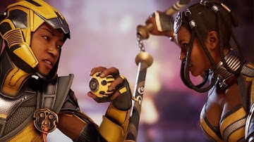 Mortal Kombat 1 - Cyrax vs Tanya | All Intro/Interaction Dialogues