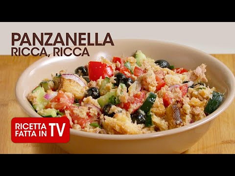 Come fare la PANZANELLA RICCA E GUSTOSA di Benedetta Rossi - Ricetta TV Fatto in Casa per Voi