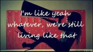 Avril Lavigne- Here's To Never Growing Up (Lyric Video) (Clean Version)HD