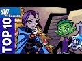 Top 10 Beast Boy and Raven Moments From Teen Titans #2