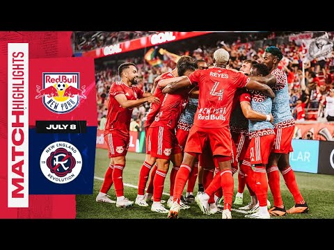 New York Red Bulls New England Goals And Highlights