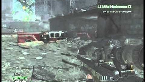 MW3 L118A quickscoping