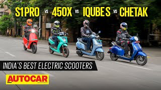 Ola S1 Pro vs Ather 450 X vs TVS iQube S vs Bajaj Chetak I Electric scooter comparo I Autocar India screenshot 5