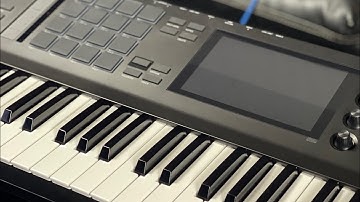The Akai Keys 61 - playing keys and a Beat on the mpc 61