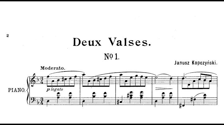 Janusz Kopczyski: Valse in d minor