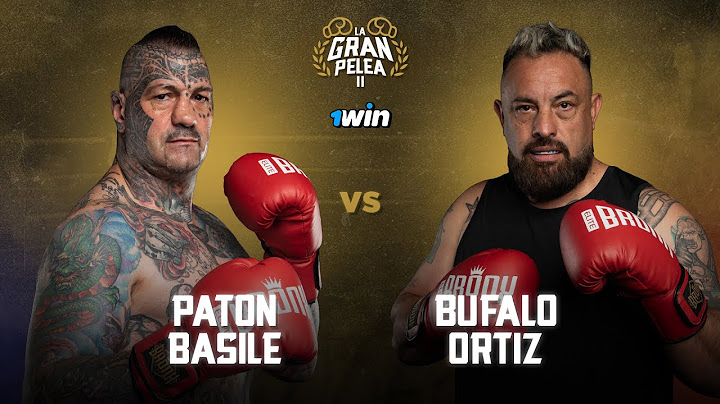 PATON BASILE vs BÚFALO ORTIZ | PELEA COMPLETA | LGP2