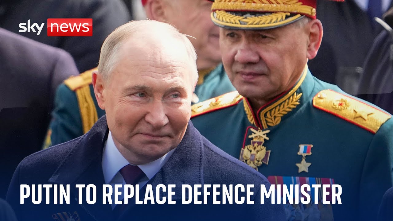 Putin replaces Russia's defense minister with a civilian as Ukraine ...