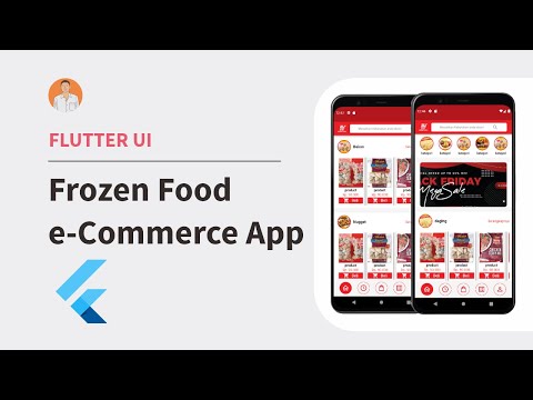 Frozen Food e-Commerce App - Speed Code #flutter