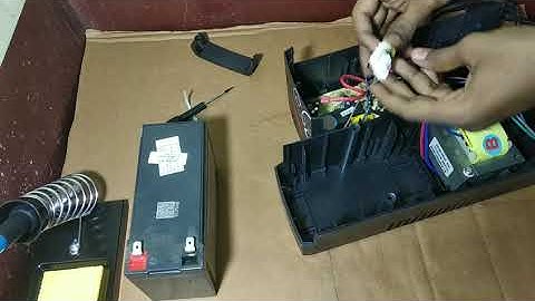 UPS Auto cuttoff Problem Solved Increased Backup Time