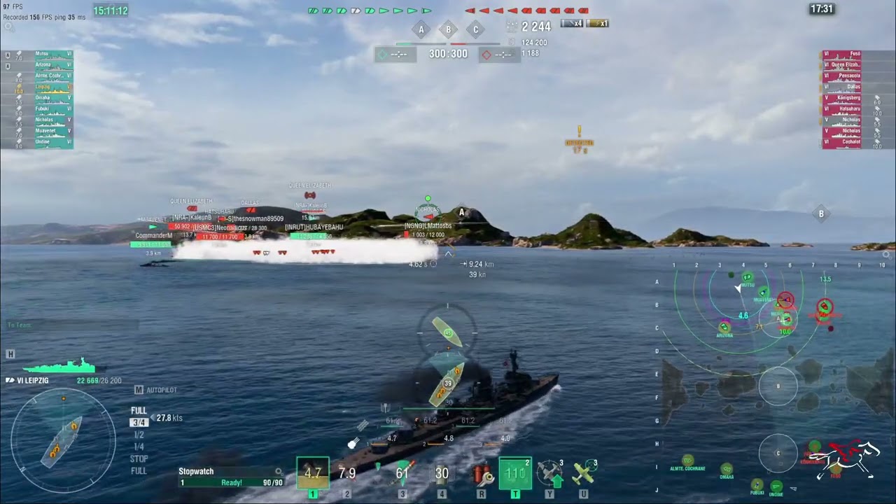 World of Warships: Triple First Blood