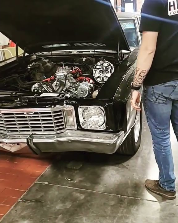72 monte carlo with blueprint 350 motor/ flowmaster exhaust - YouTube