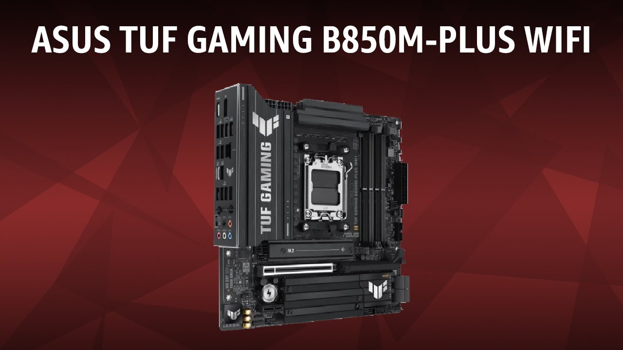 Материнская плата ASUS TUF GAMING B850M-PLUS WIFI