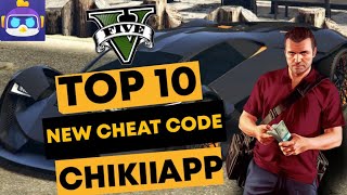 top 10 gta 5 new cheat code chikii app Android {Hindi} ||Trick2hub|| screenshot 2