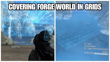 I Covered Forge World in Halo Reach with Grids