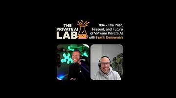 #004 - The Past, Present, and Future of VMware Private AI Services with Frank Denneman