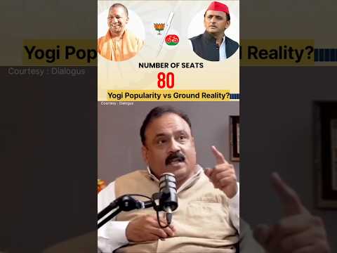 🚨If Yogi is so Popular, why did BJP fall in UP?😱 #shor