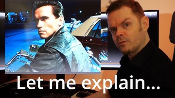 [Warning, violence] Terminator 2. Favorite scene. Beginner English. Comprehensible input.