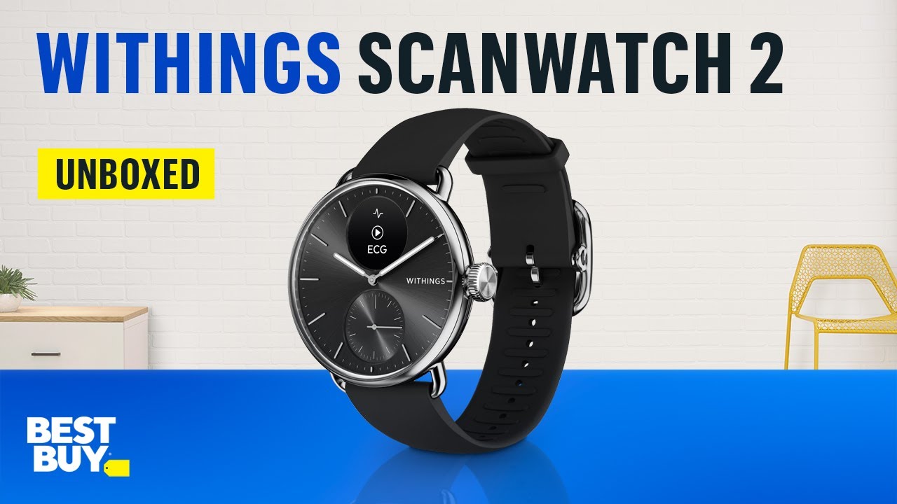 Withings ScanWatch 2 unveiled with ECG, skin temperature sensor