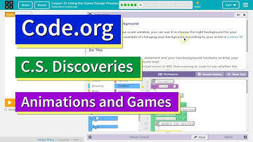 Code.org Lesson 27.5 Using the Game Design Process | Tutorial with Answers | Unit 3 CS Discoveries