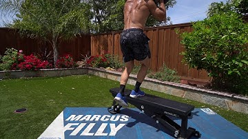 Dumbbell Front Rack Step Down