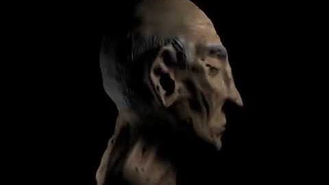 Old Man Head Sculpt and Texture (mudbox)