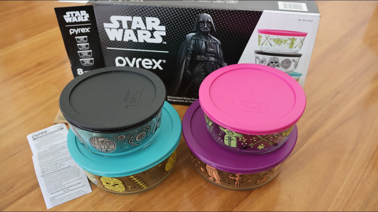 Pyrex Star Wars Storage Container's