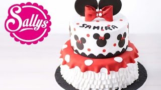 Minnie Mouse Torte / zweistöckige Motivtorte / Walt Disney / Geburtstagstorte / Sallys Welt