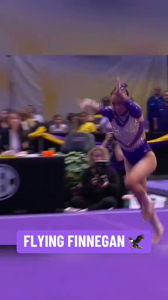 Aleah Finnegan bringing out the STAR POWER during her floor routine ?