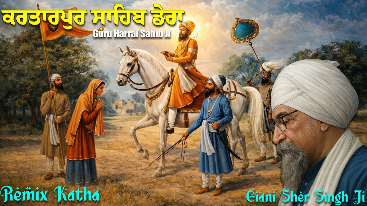 Remix Katha | Giani Sher Singh Ji Katha| Guru Harrai Sahib Ji | Giani Sher Singh Ji Katha