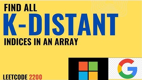 Find All K-Distant Indices in an Array |LeetCode 2200| Daily Leetcode potd| leetcode potd|daily potd