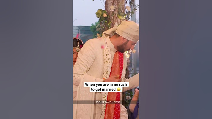 When you have the most fun at your wedding! #indianwedding #brideandgroom #shaadi