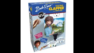 Bob Ross Talking Clapper with Night Light