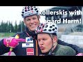 Rollerskis with Vegard Harm! | Vlog 21²