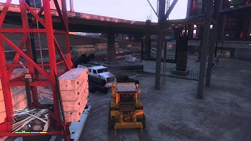 Grand Theft Auto 5 Random events bulldozer