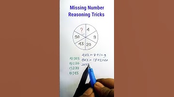 Reasoning Best Pattern| Number System Reasoning| Missing Number Tricks for RRB Group D Exam|#shorts