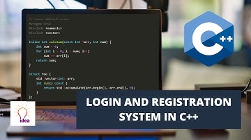 Login and Registration System in C++ | C++ Project