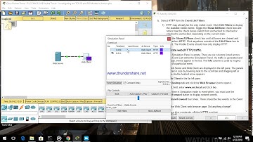 Packet Tracer   Investigating the TCP IP and OSI Models in Action