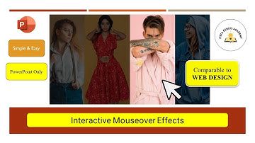 PowerPoint Tutorial | Interactive mouseover effects