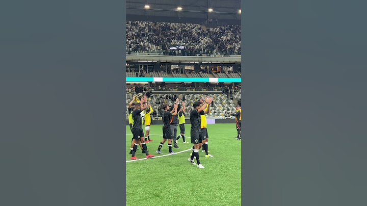 JOGADORES APLAUDEM TORCIDA do GALO na ARENA MRV!