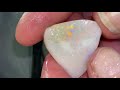 Opal cutting: Coober pedy opal