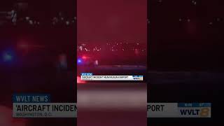 Passenger jet with 64 aboard collides with Army helicopter while landing at Reagan Airport near DC