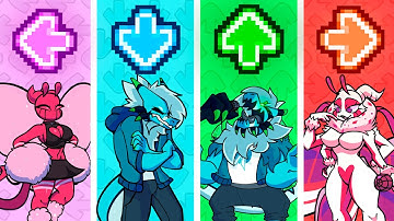 FNF Character Test | Gameplay VS Playground | Maku | Sakuroma | Specter | Zerktro | FNF Mods