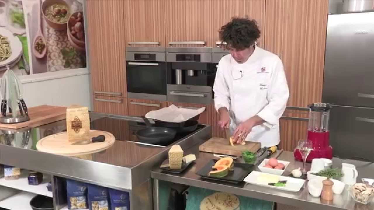 Flan di zucca al Grana Padano