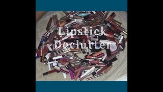 HUGE Lipstick Declutter | Organizing My Collection
